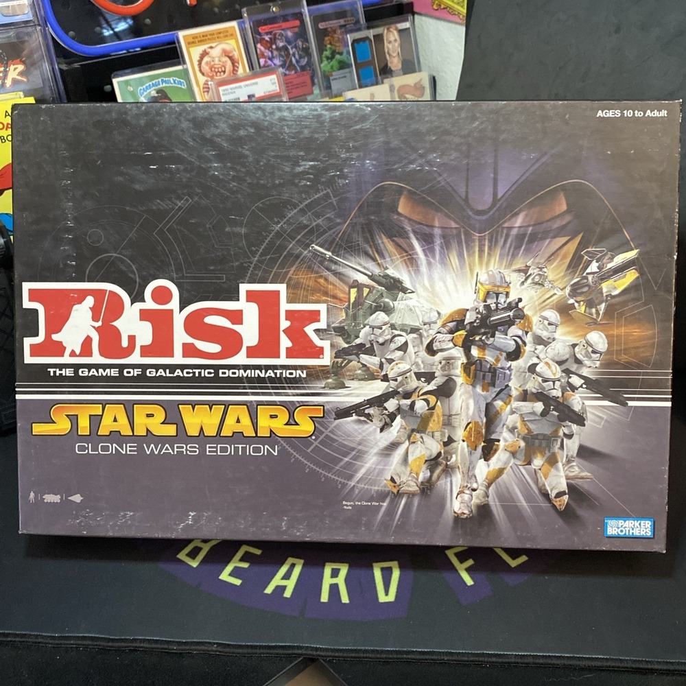 Star Wars Clone Wars Risk Board Game 2005 Nice Rare Fun Family Game